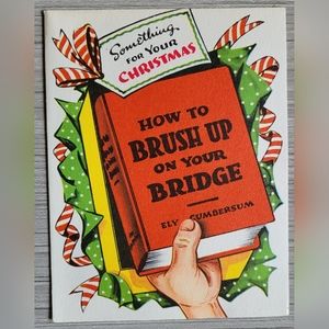 🎅🏼 RARE 1940s Vintage Funny Naughty Christmas Card - Made by A Nova Laugh 🎅🏼